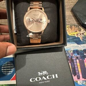 Coach Rose Gold Watch
